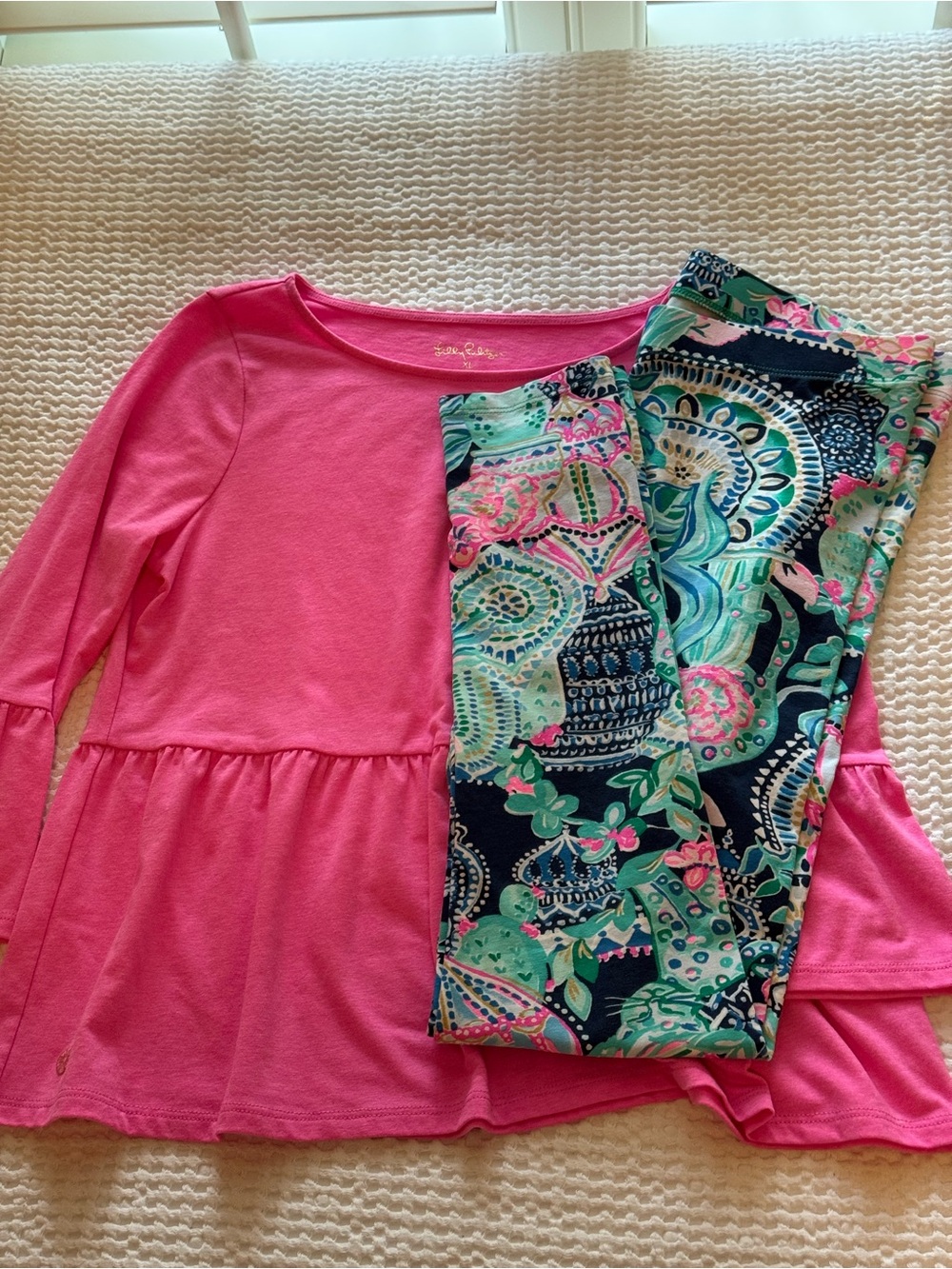 Girls Lilly Pulitzer Leggings/Top Set